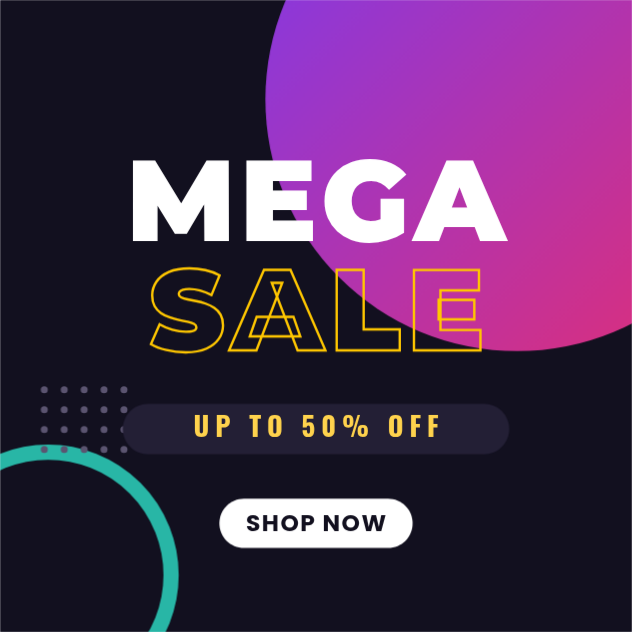 Mega Sale — Instagram post